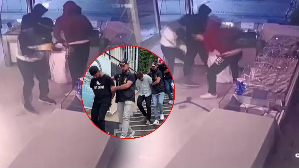 Pendik'te kuyumcu soygunu: Saniyeler iinde 5 milyon lira aldlar
