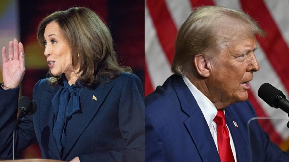 Trump, Harris'e kapy kapatt