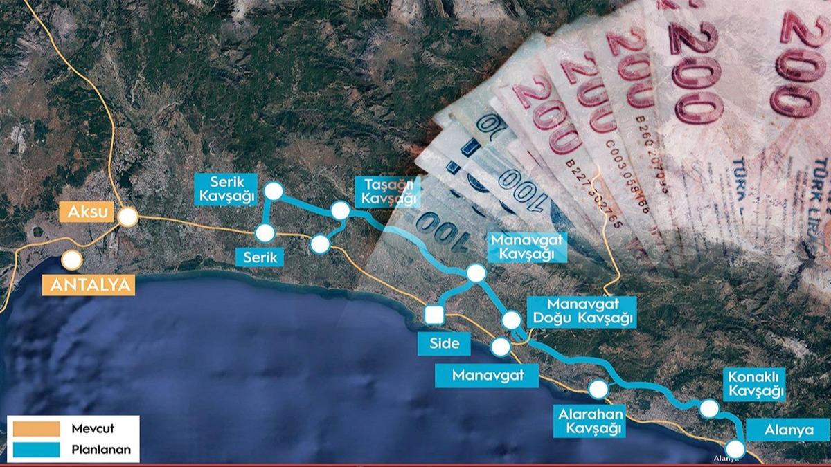 Akdeniz'i Karadeniz'i balayacak mega projede geri saym! 3,3 milyar lira devletin kasasnda kalacak