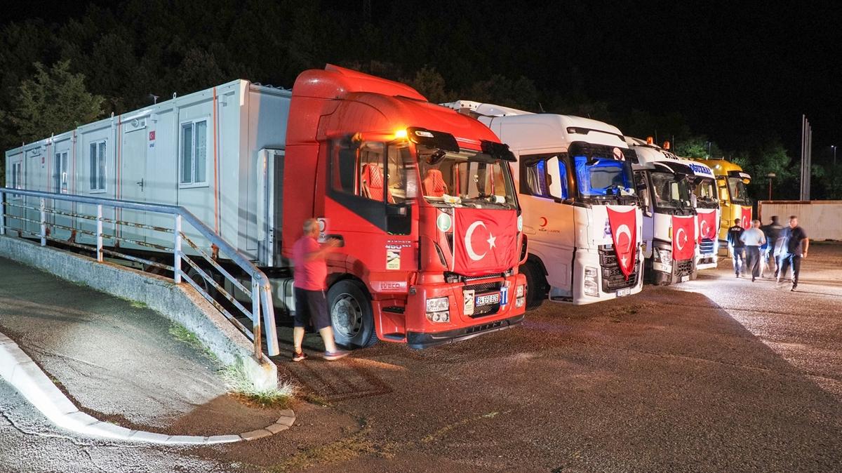 Dost lkeye gnderildi: lk anda gelenler Trkiye'ydi