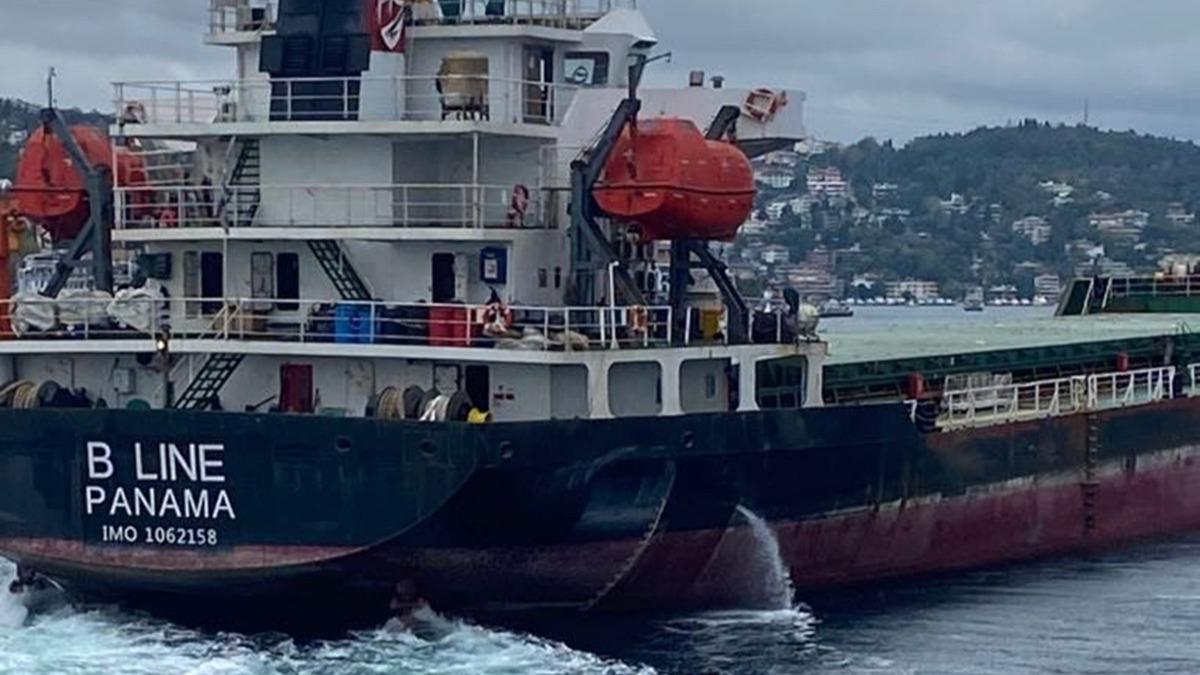 stanbul Boaz'ndaki gemi trafii gney-kuzey ynl ald