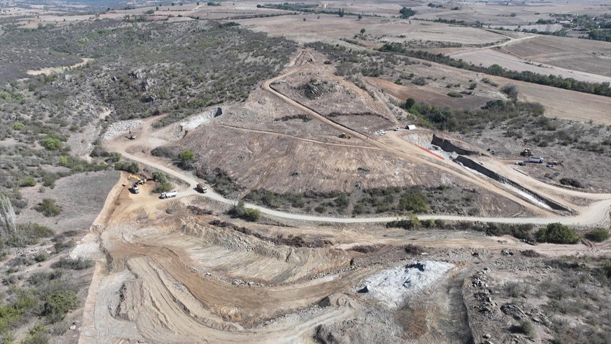 Edirne'de sulama imkanlarn artracak mlekky Baraj'nn yapm sryor