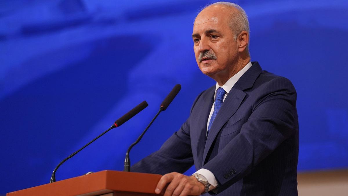 TBMM Bakan Kurtulmu: srail'in gc slam dnyasnn blnmlnden kaynaklanyor