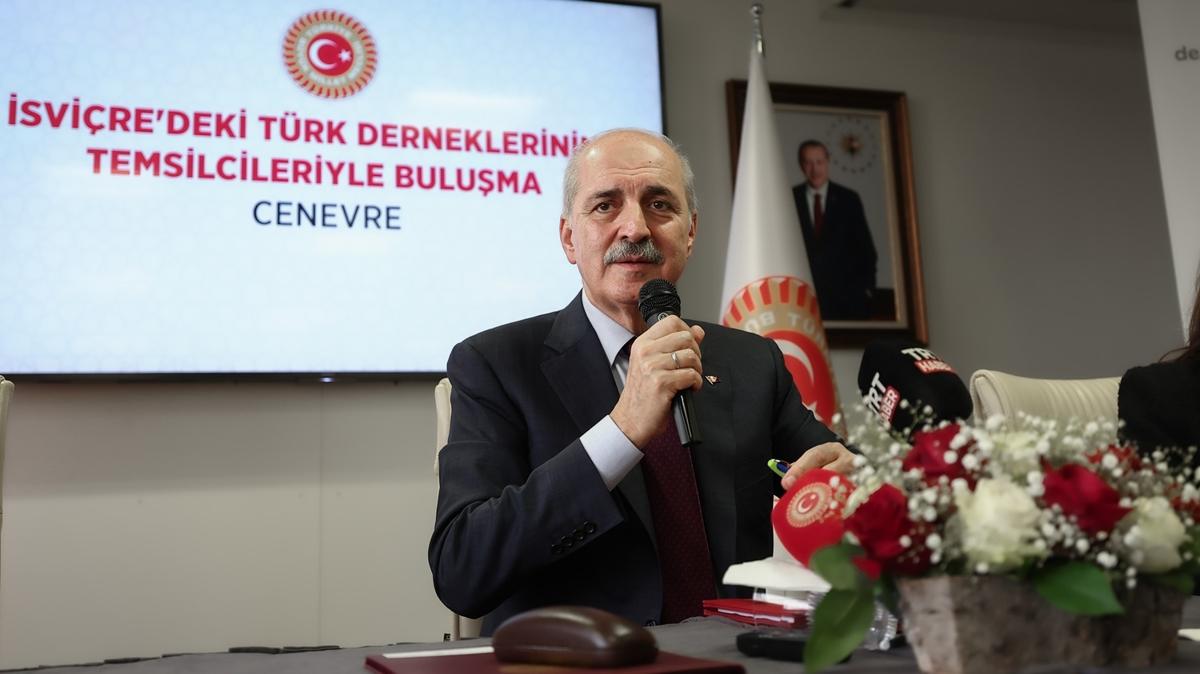 TBMM Bakan Kurtulmu: Buna kar hep beraber mcadelemizi srdreceiz