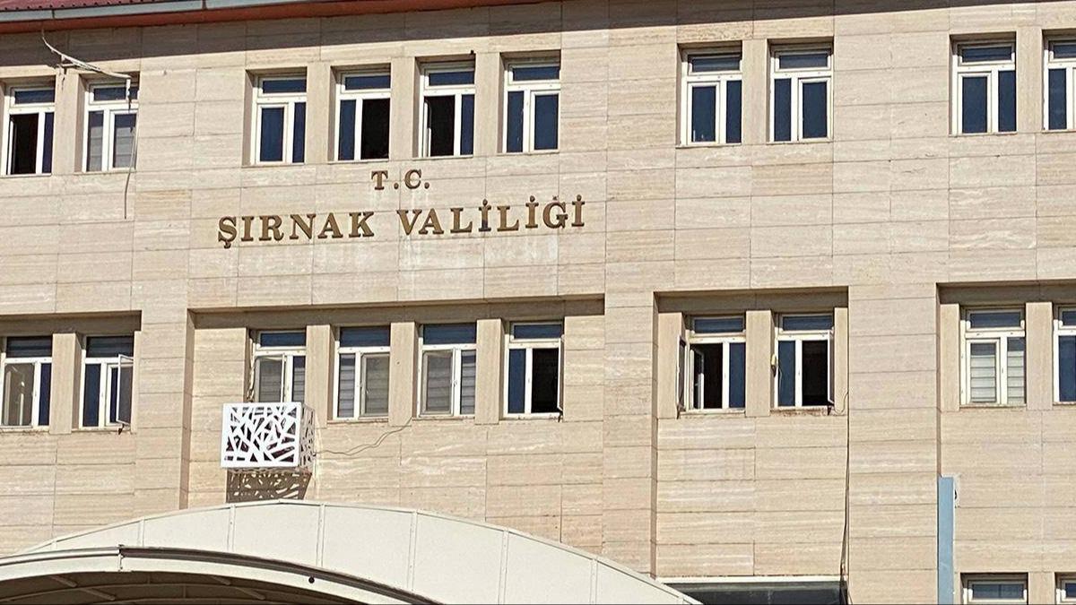 Valilik duyurdu: rnak'ta gsteri ve yry yasakland 