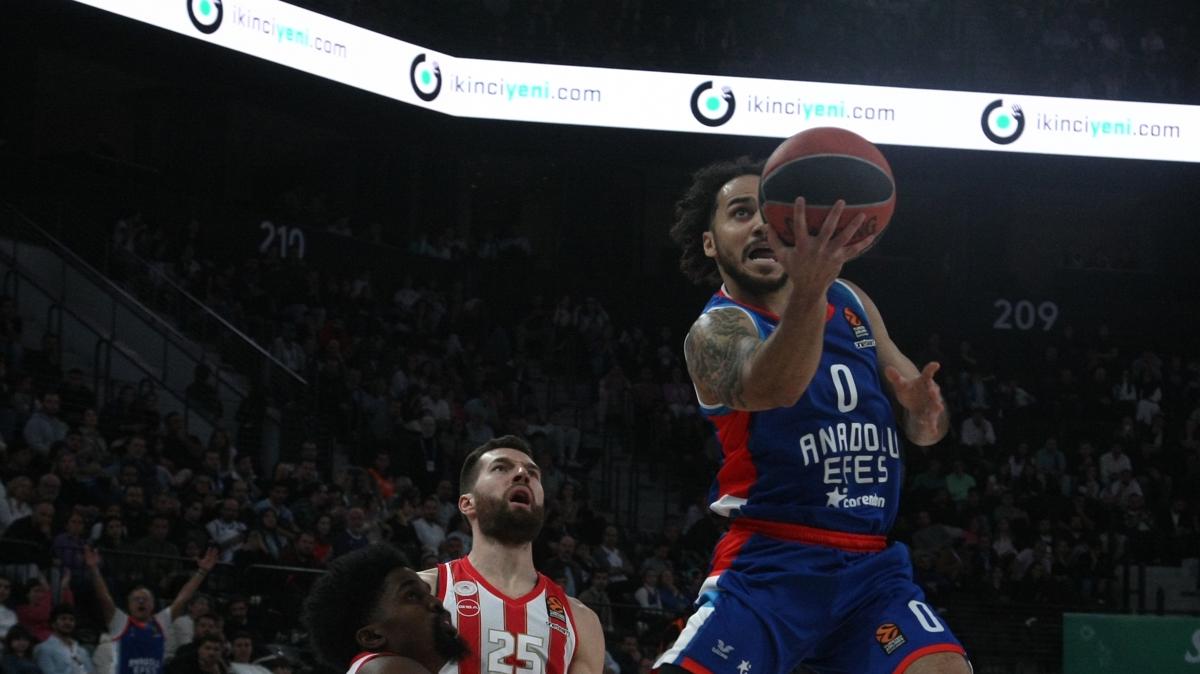 MA SONUCU: Anadolu Efes 91-89 Olympiakos