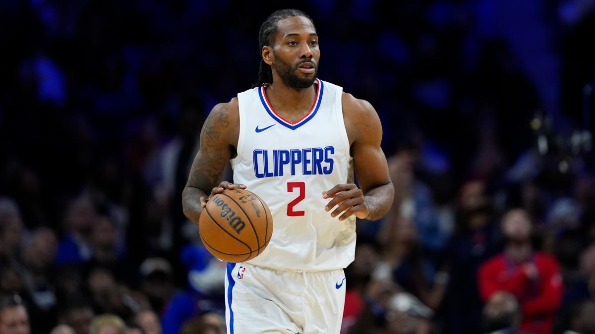 LA Clippers'n yldz Kawhi Leonard sresiz olarak kadro d