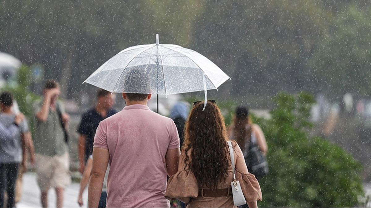 Meteoroloji'den kuvvetli saanak uyars