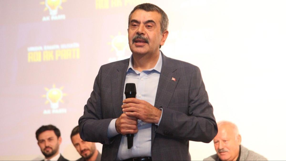 Bakan Tekin: Anadolu insannn temel referans deerleri ne ise onu mfredatn iine koyduk