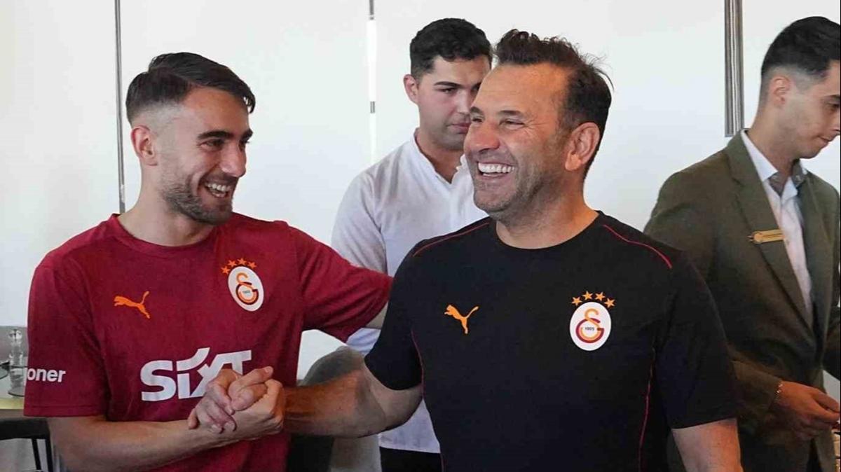 Galatasaray'da Okan Buruk'un doum gn kutland  