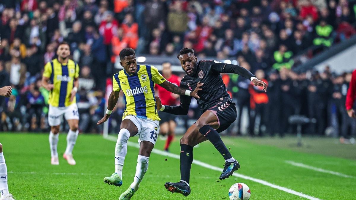 MA SONUCU: Samsunspor 2-2 Fenerbahe