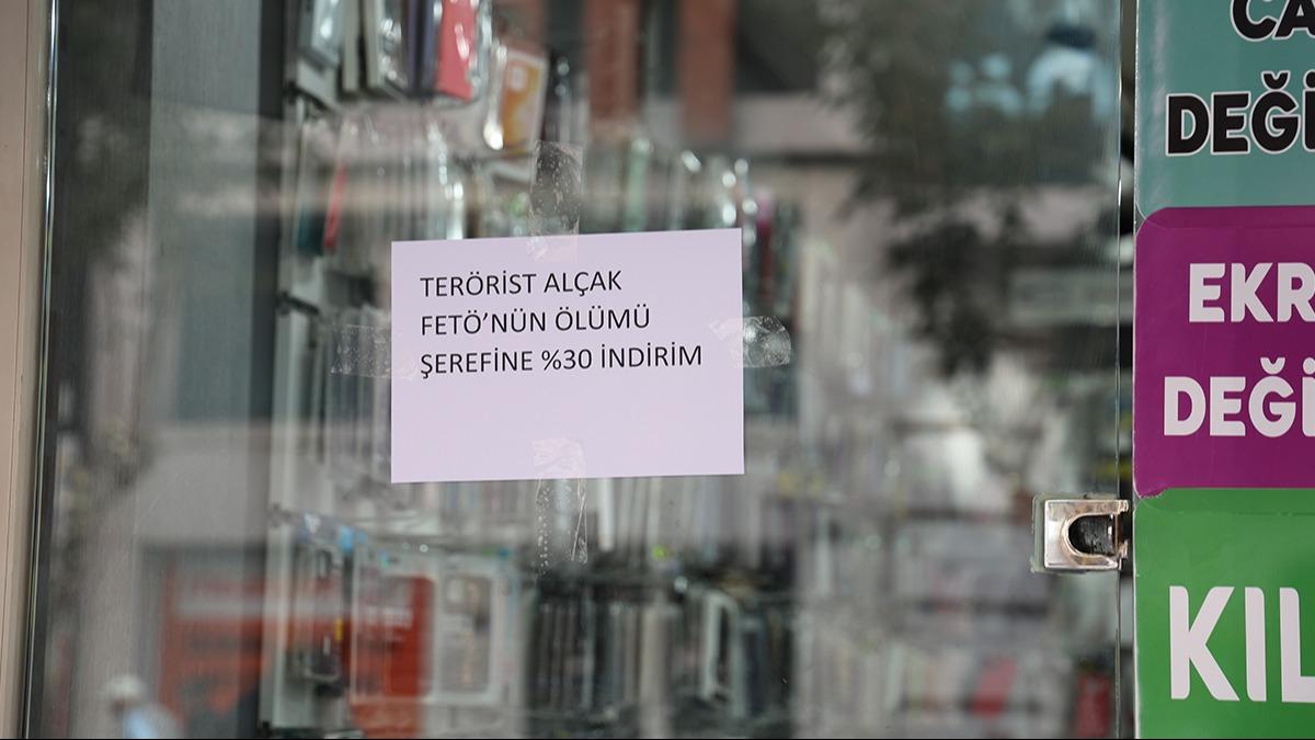 Elaz esnafndan FET eleba Glen'in lm erefine indirim yamuru: ok mutluyum dmanm ld