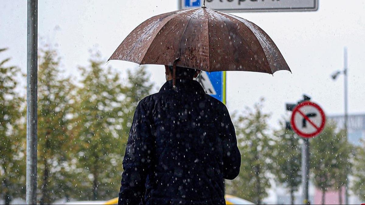 Meteoroloji blge blge vererek duyurdu: Kar ve kuvvetli saanak uyars