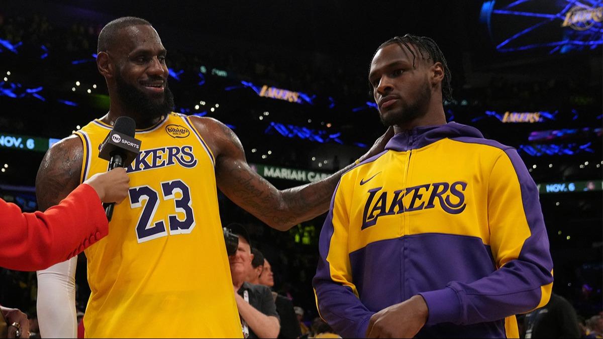 Baba oul sahaya kt! Los Angeles Lakers galip geldi