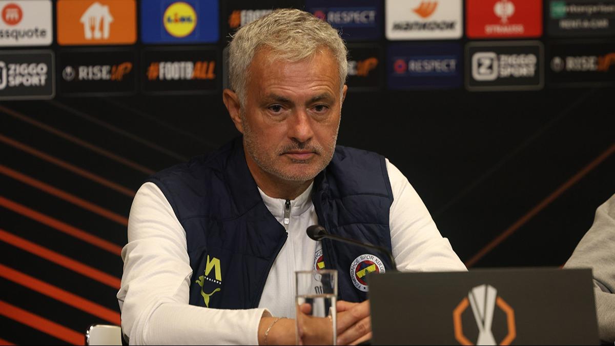 Jose Mourinho'dan olay szler! ''Onlar dnecek vaktim yok''