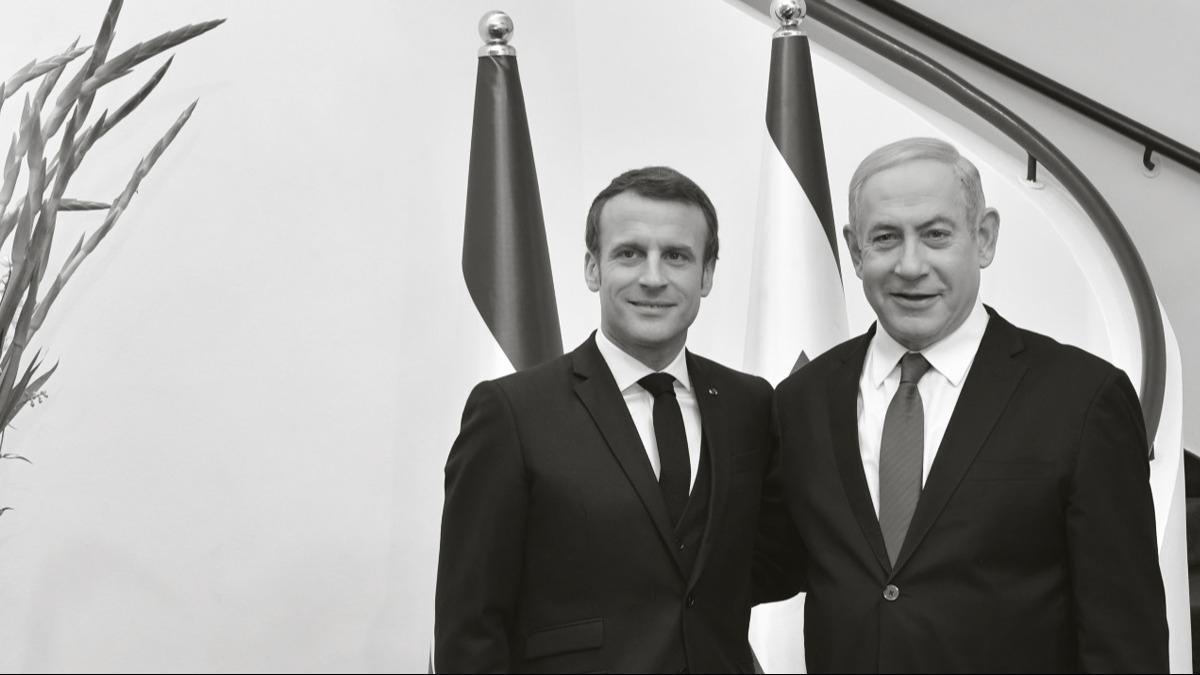 Macron'un igalci srail'in saldrlarna kar ikiyzl politikasna sert tepki! Fransz kurumlar Gazze ve Lbnan'n yannda