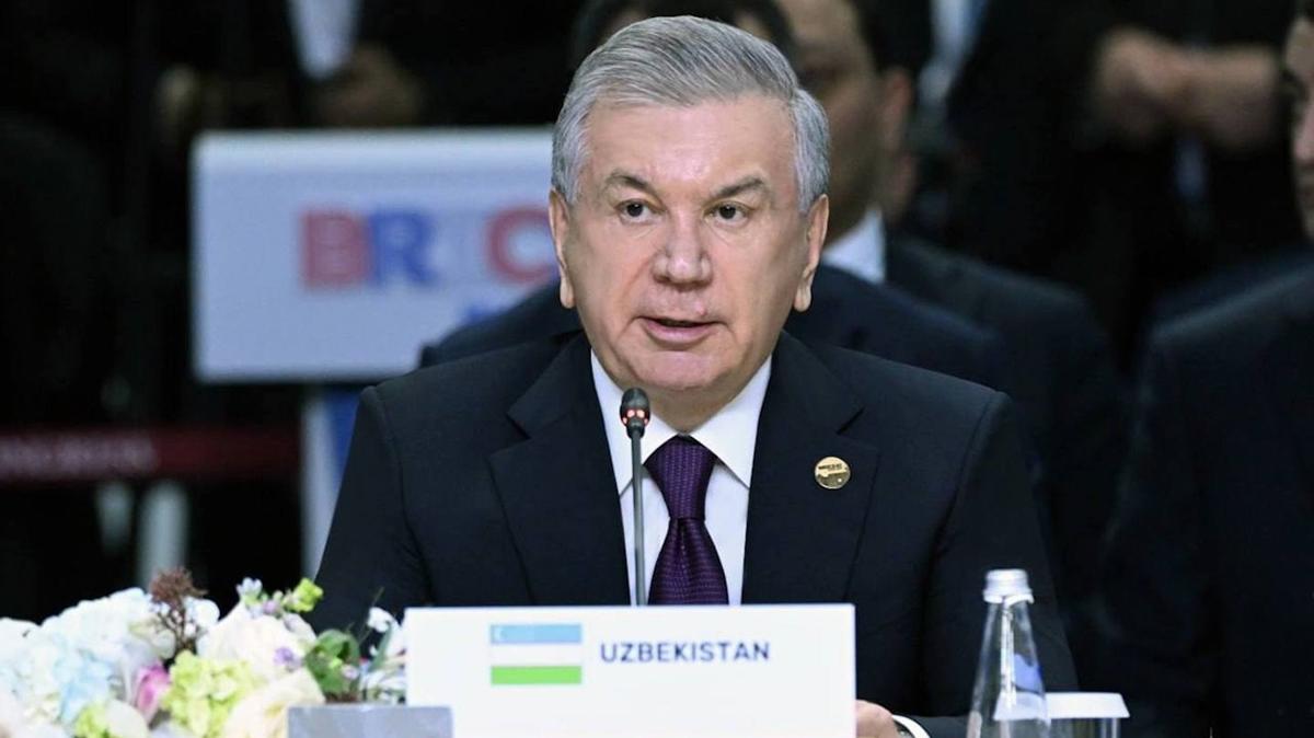 Mirziyoyev'den iki devletli zm vurgusu 