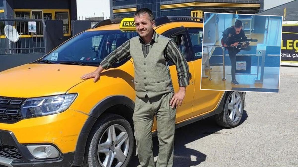 Taksiciyi ehit edip bagaja koydular
