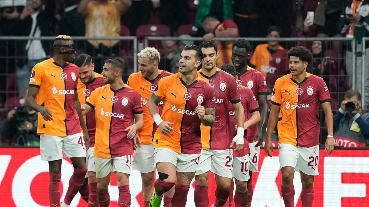 Galatasaray'dan inanlmaz istatistik! Avrupa'nn zirvesinde yer aldlar