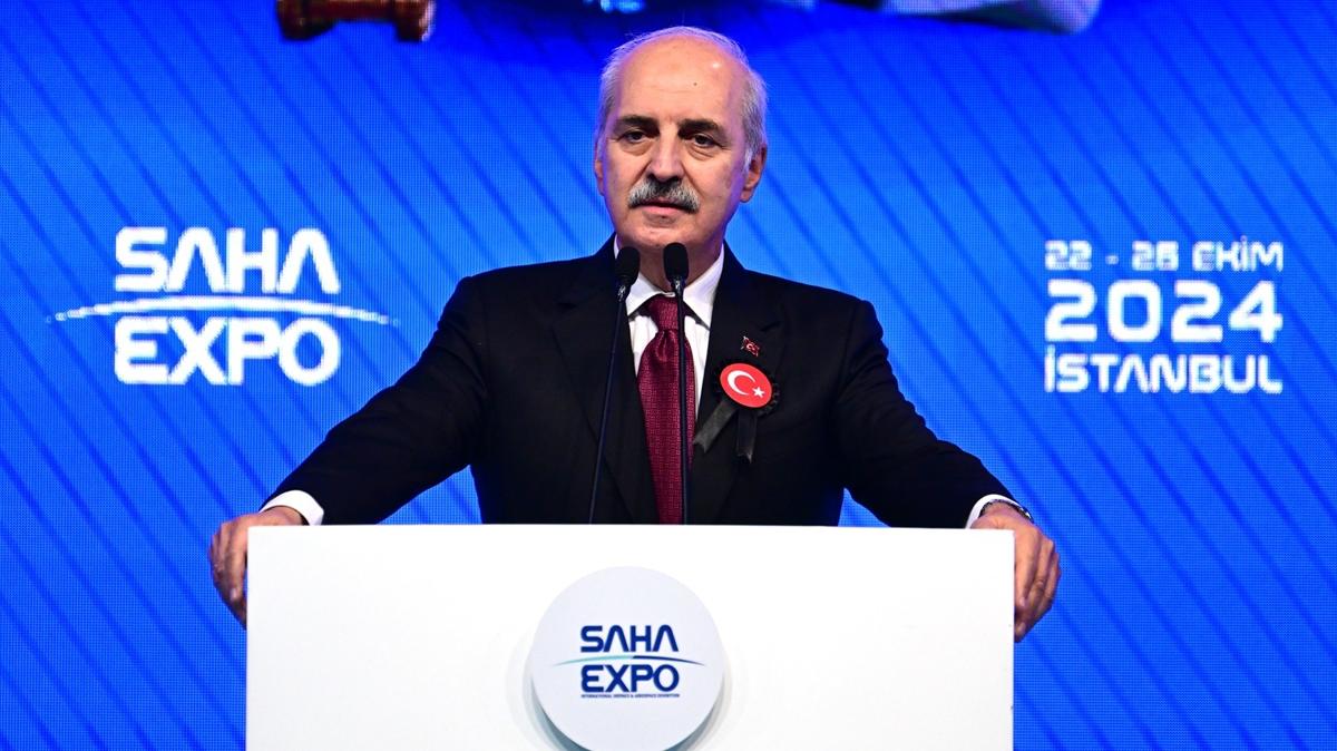 SAHA EXPO'da net mesaj... TBMM Bakan Kurtulmu:Terristler hedefine asla ulaamayacak, baaramayacaklar