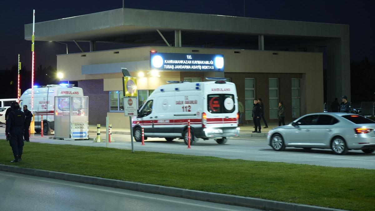 TUSA'a ynelik terr saldrsnda yaralanan 22 vatandamzdan 14' taburcu edildi
