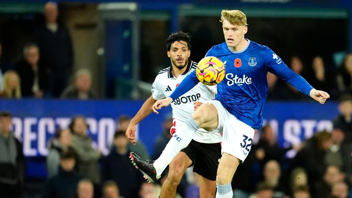 Everton ile Fulham yeniemedi