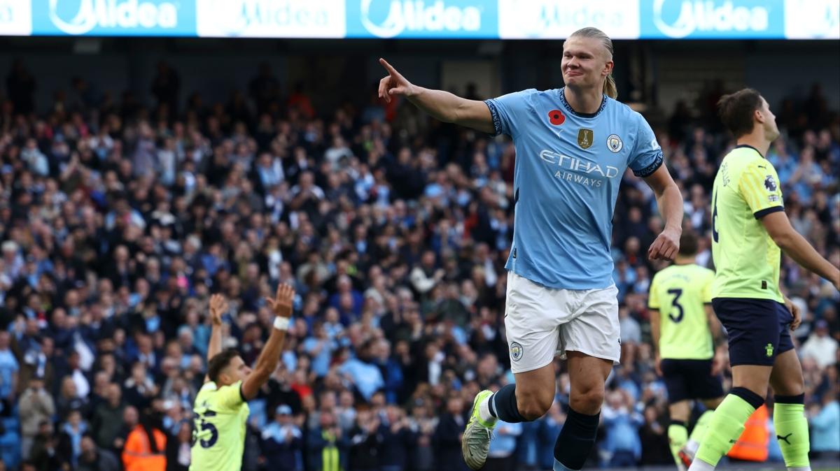 Haaland, Manchester City'i zafere tad