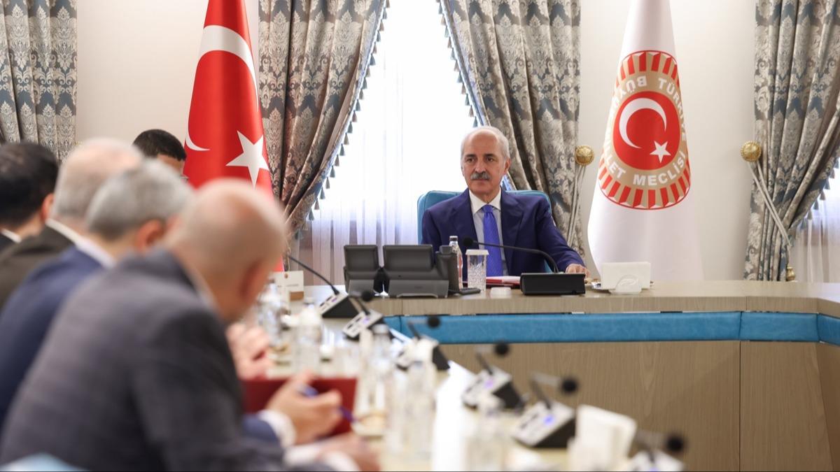 TBMM Bakan Kurtulmu: Filistin davasnn yannda olmay bir dev olarak kabul ediyoruz