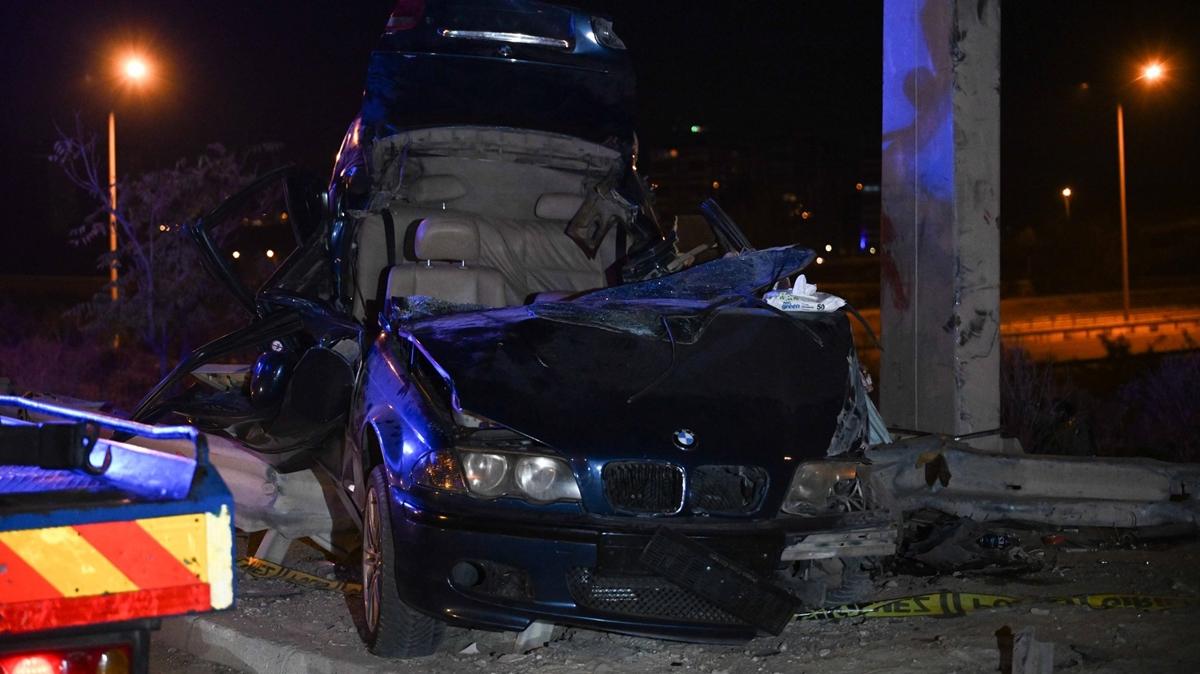 Ankara'da feci kaza: 4 kii hayatn kaybetti