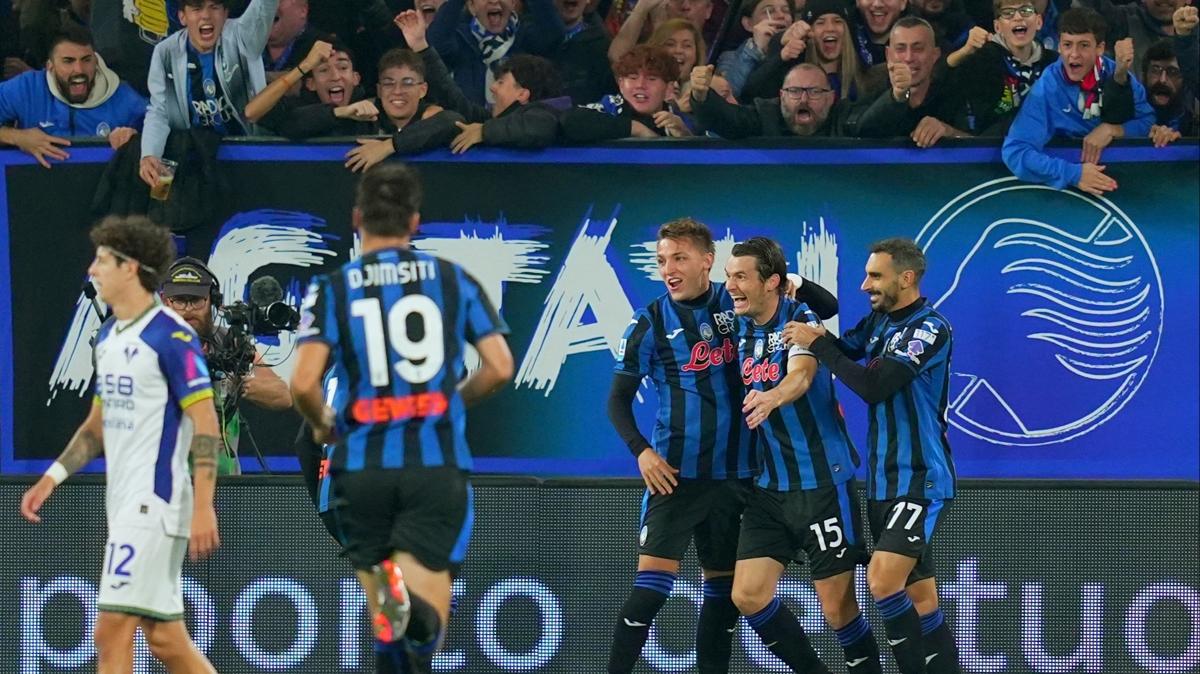 Atalanta, Hellas Verona'ya gol olup yad