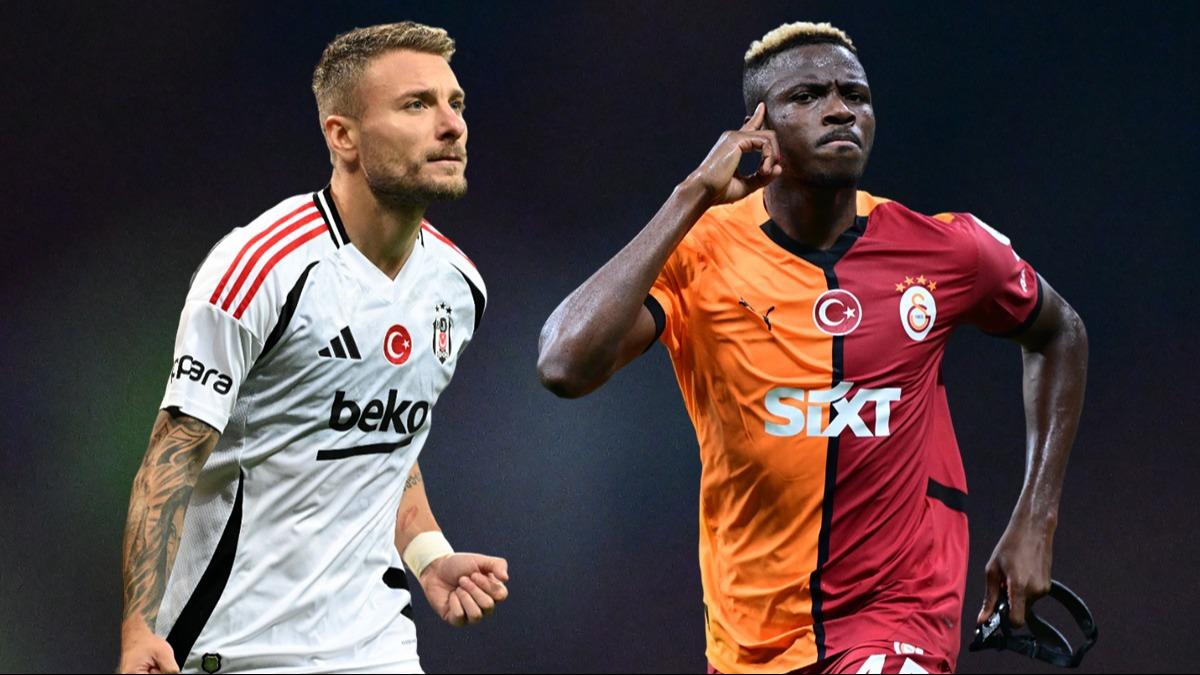 Dev derbi iin nefesler tutuldu! Defansta Beikta, hcumda Galatasaray