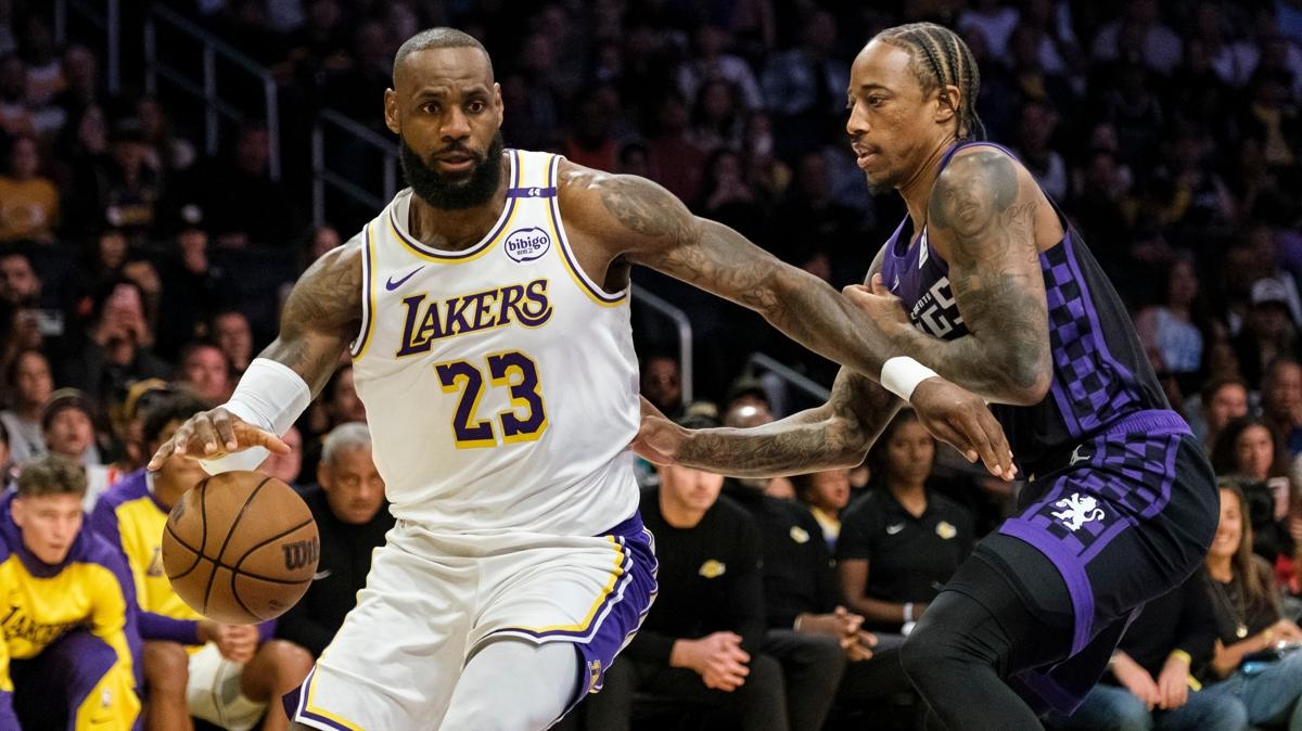 LeBron James'ten triple-double! Los Angeles Lakers 3'te 3 yapt