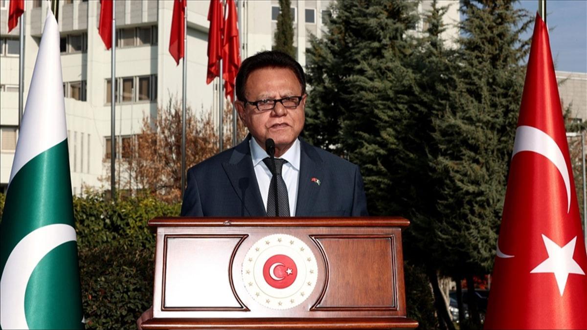 Pakistan'n Ankara Bykelisi Cneyd'den Cammu Kemir iin adil ve barl zm ars