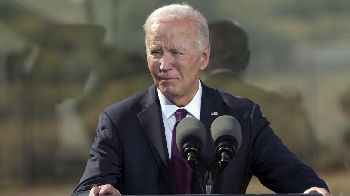 Beyaz Saray'dan Joe Biden aklamas! ABD seimleri iin bugn sandk bana gidiyor