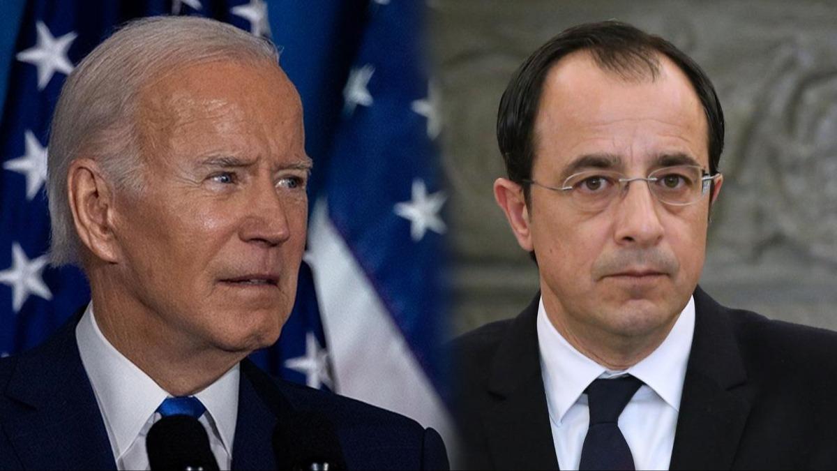 Biden-Hristodulidis grmesi ncesi Beyaz Saray'dan Kbrs aklamas