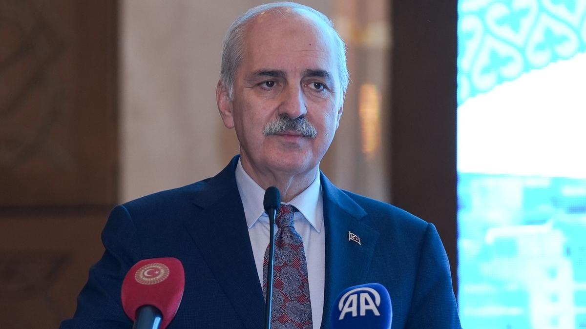 TBMM Bakan Kurtulmu'tan 29 Ekim mesaj