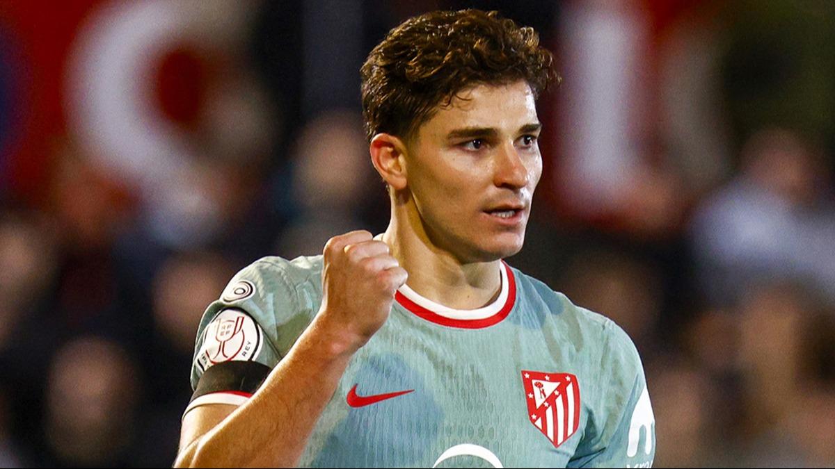 Alvarez double yapt, Atletico Madrid kupada turlad