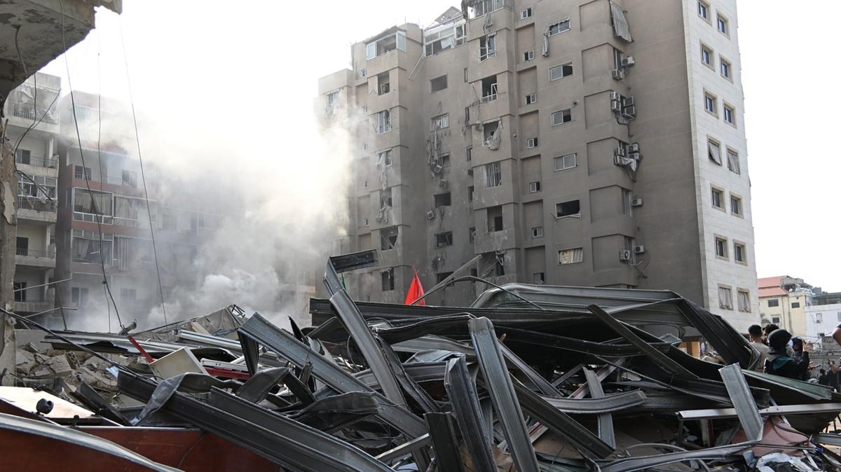 galci srail'in saldrlarnda Lbnan'da 842 binden fazla kii yerinden edildi 