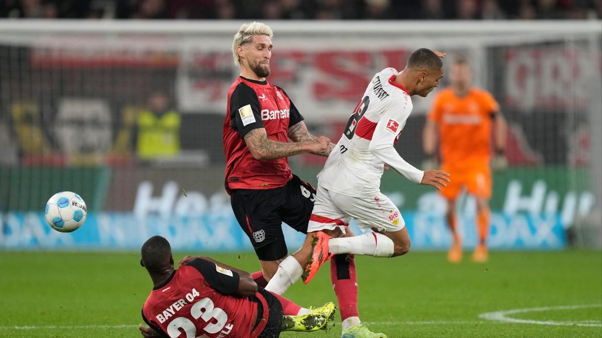 Bayer Leverkusen ile Stuttgart yeniemedi