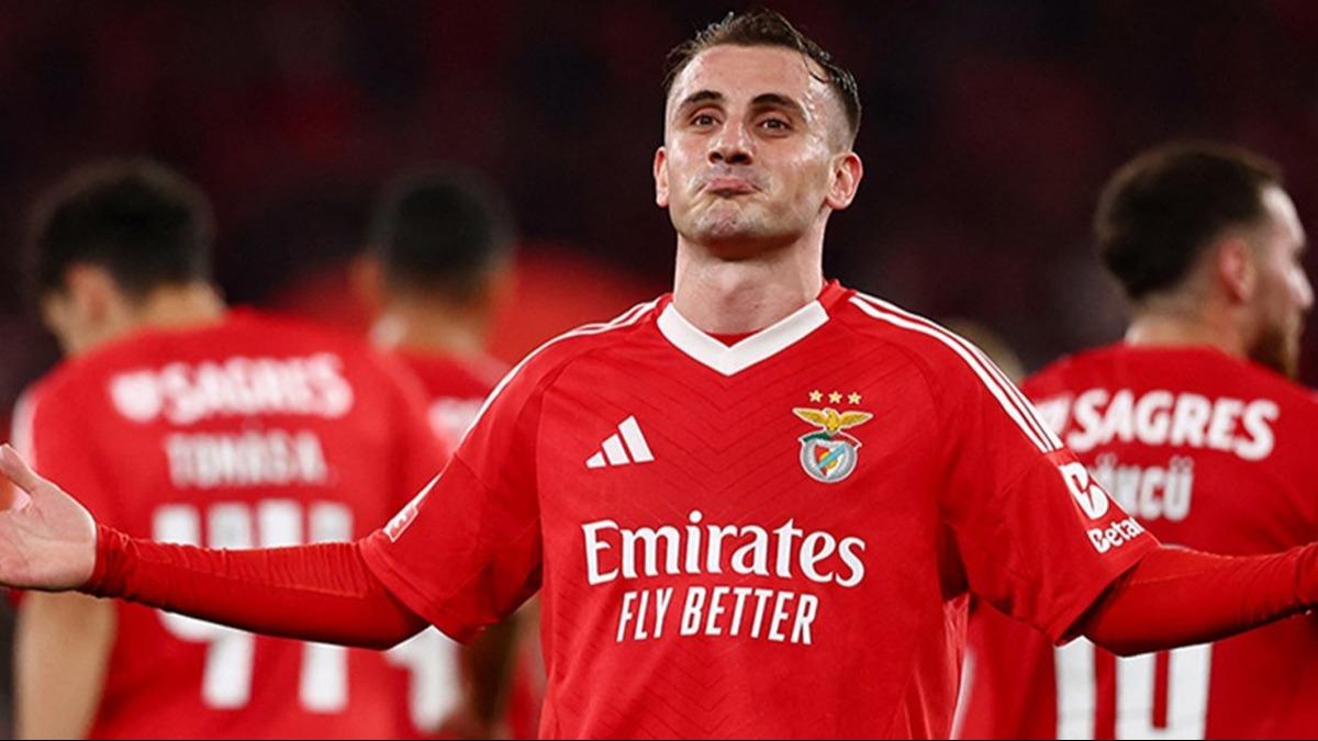 Kerem Aktrkolu maa damga vurdu! Benfica deplasmanda kazand