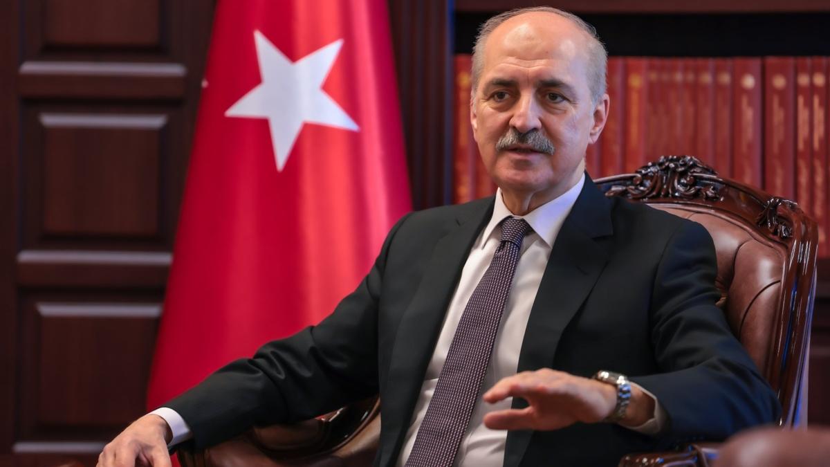 TBMM Bakan Kurtulmu'tan eski Milletvekili ener Battal iin taziye mesaj                                           