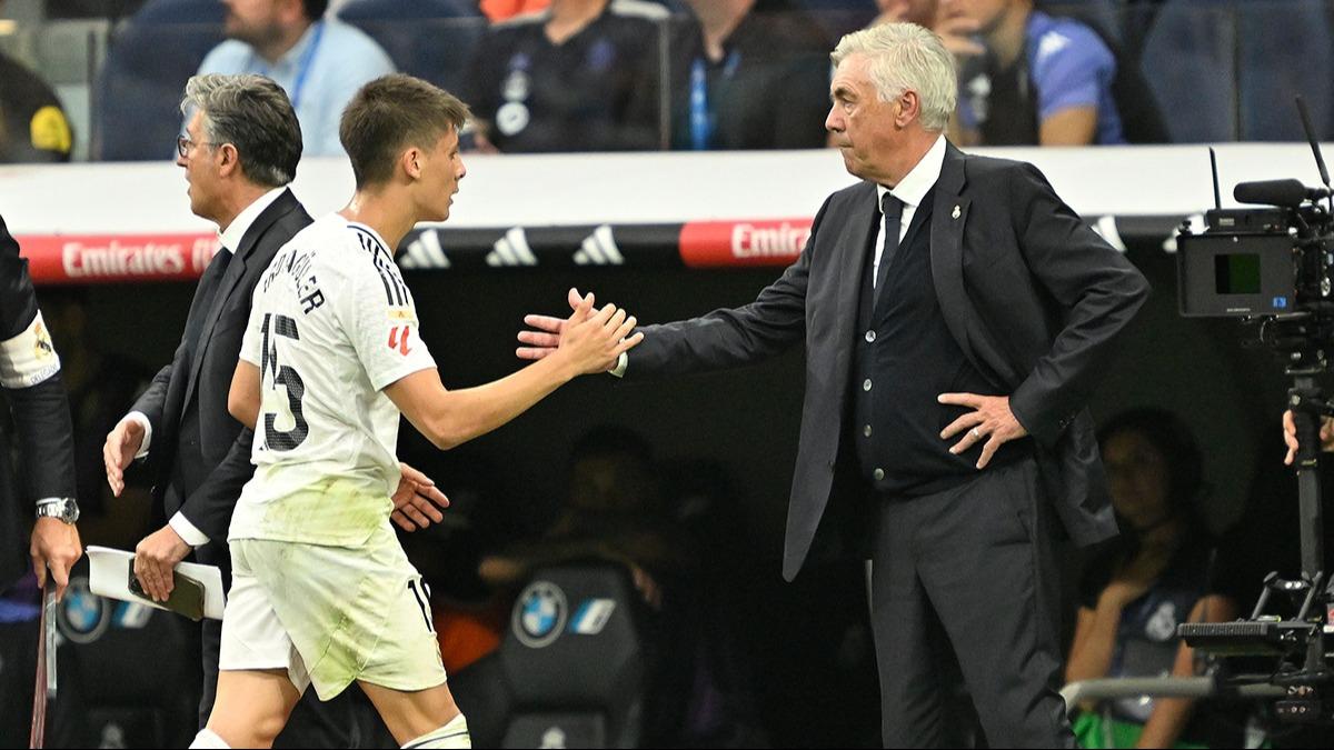 Ancelotti Arda Gler'in gvenini tazeledi! ''Sana gveniyorum ok iyi olacaksn''