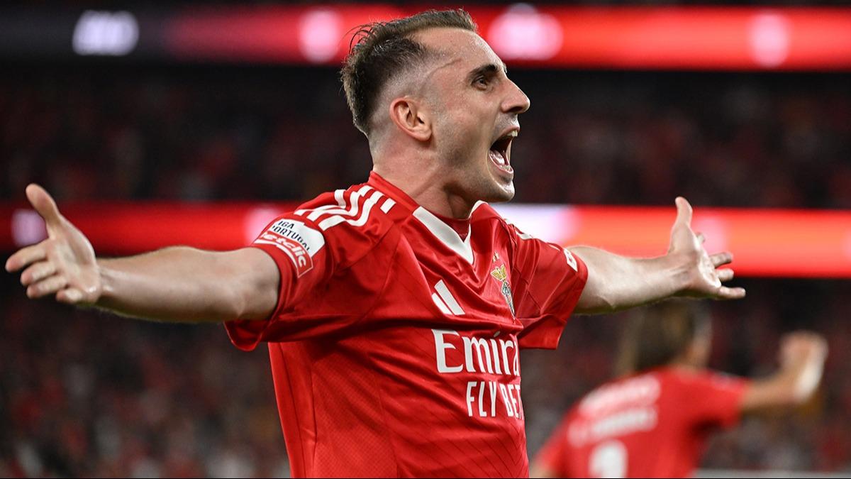 Benfica'dan 100 milyon euroluk hamle! Kerem Aktrkolu iin yeni karar