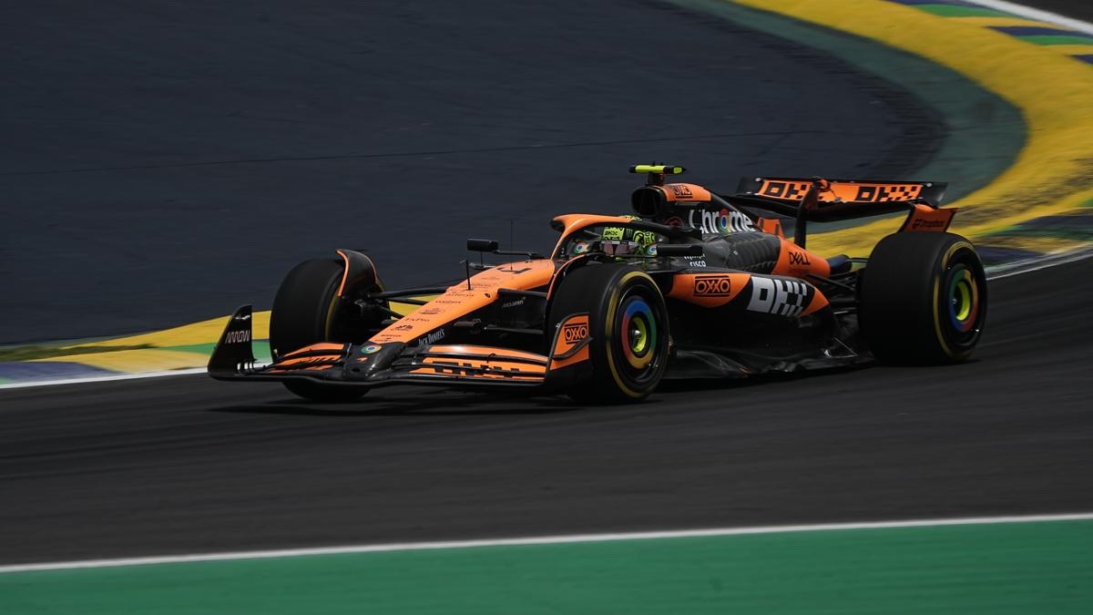 Brezilya Grand Prix'sinde pole pozisyonu Lando Norris'in