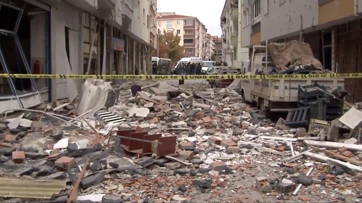 orum'da doal gaz patlamas! l ve yarallar var