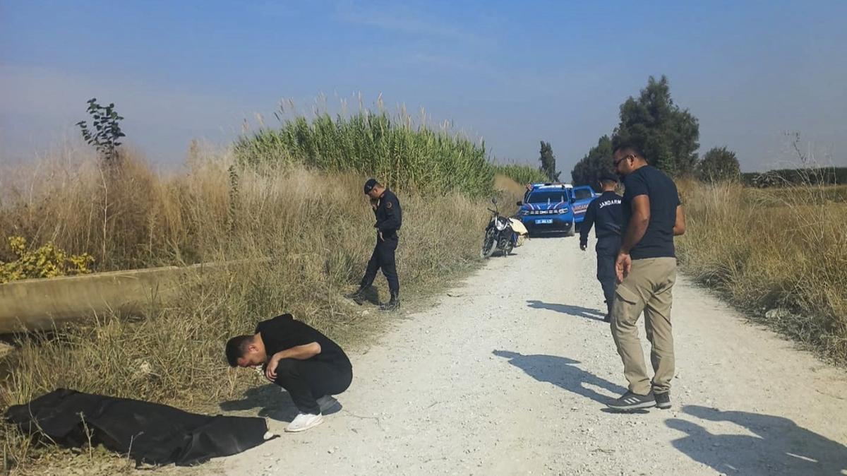 Mersin'de sulama kanalnda erkek cesedi bulundu