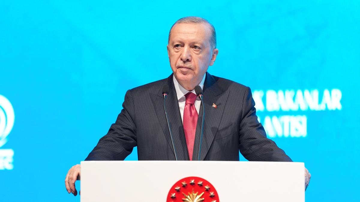 Bakan Erdoan'dan 'bir olmaktan baka are yok' mesaj: Tm ayrlklarmz rafa kaldrmalyz