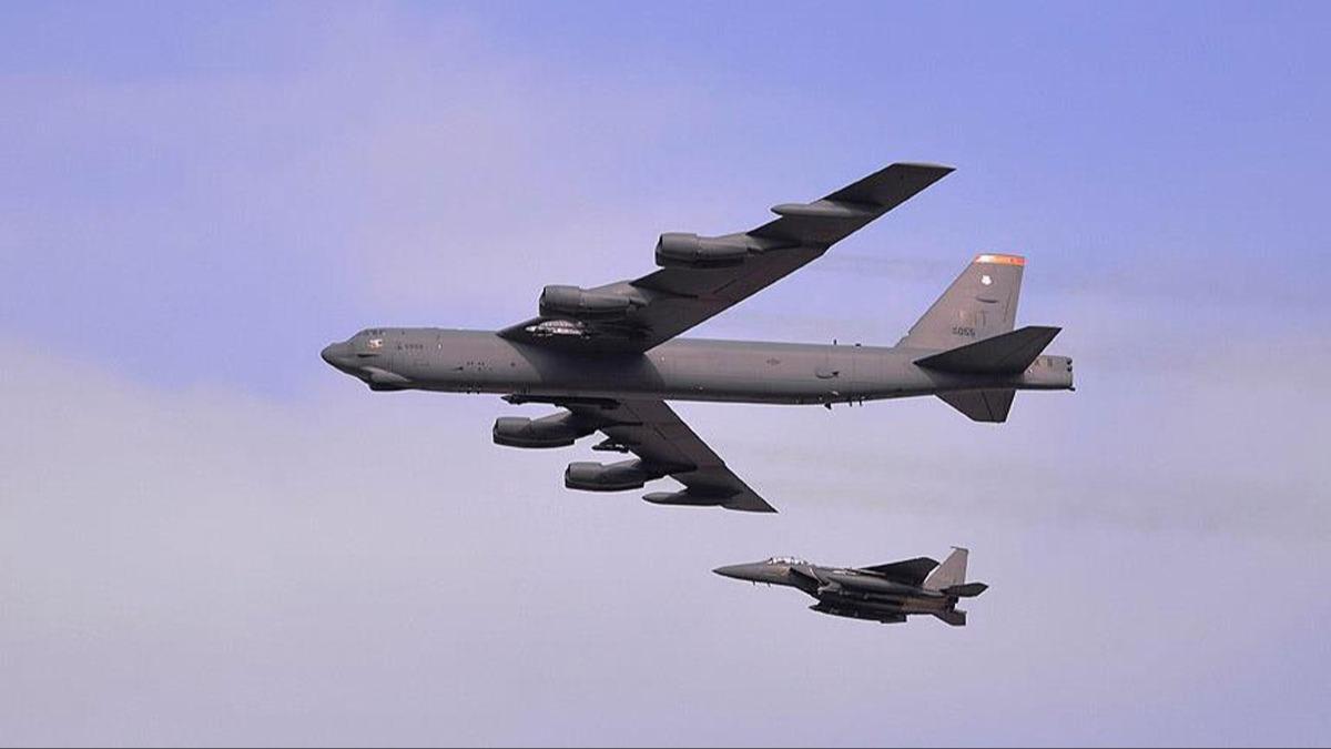 ABD: B-52 bombardman uaklar blgeye gnderildi