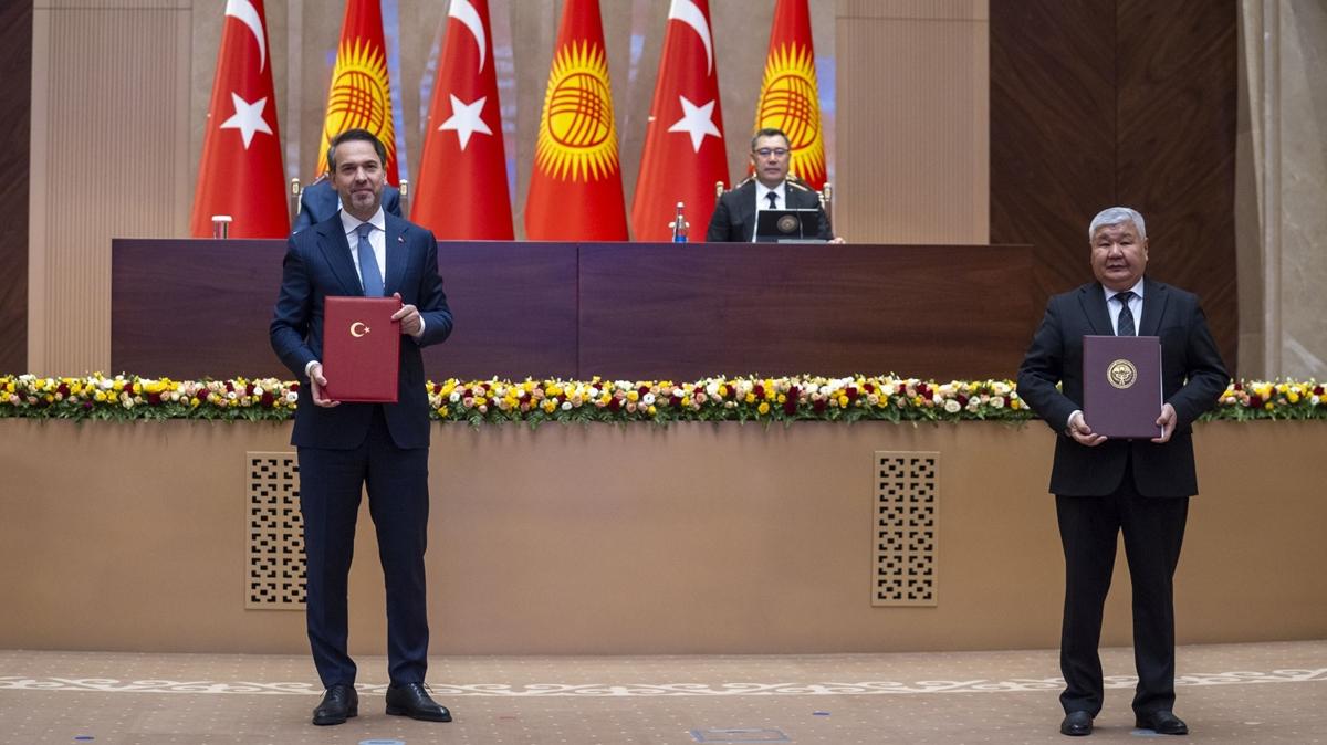 Bakan Bayraktar: Krgzistan ile enerji alannda mutabakat zapt imzaladk