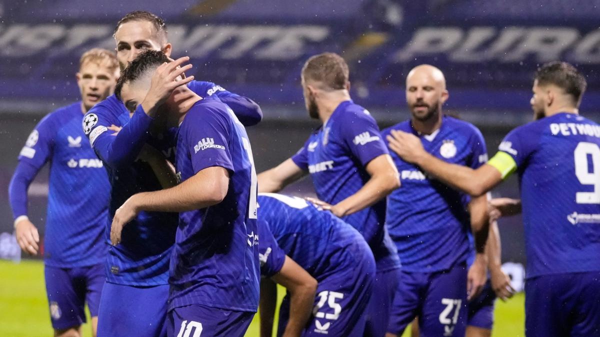 Dinamo Zagreb deplasmanda farkl kazand